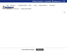 Tablet Screenshot of ensearch.org